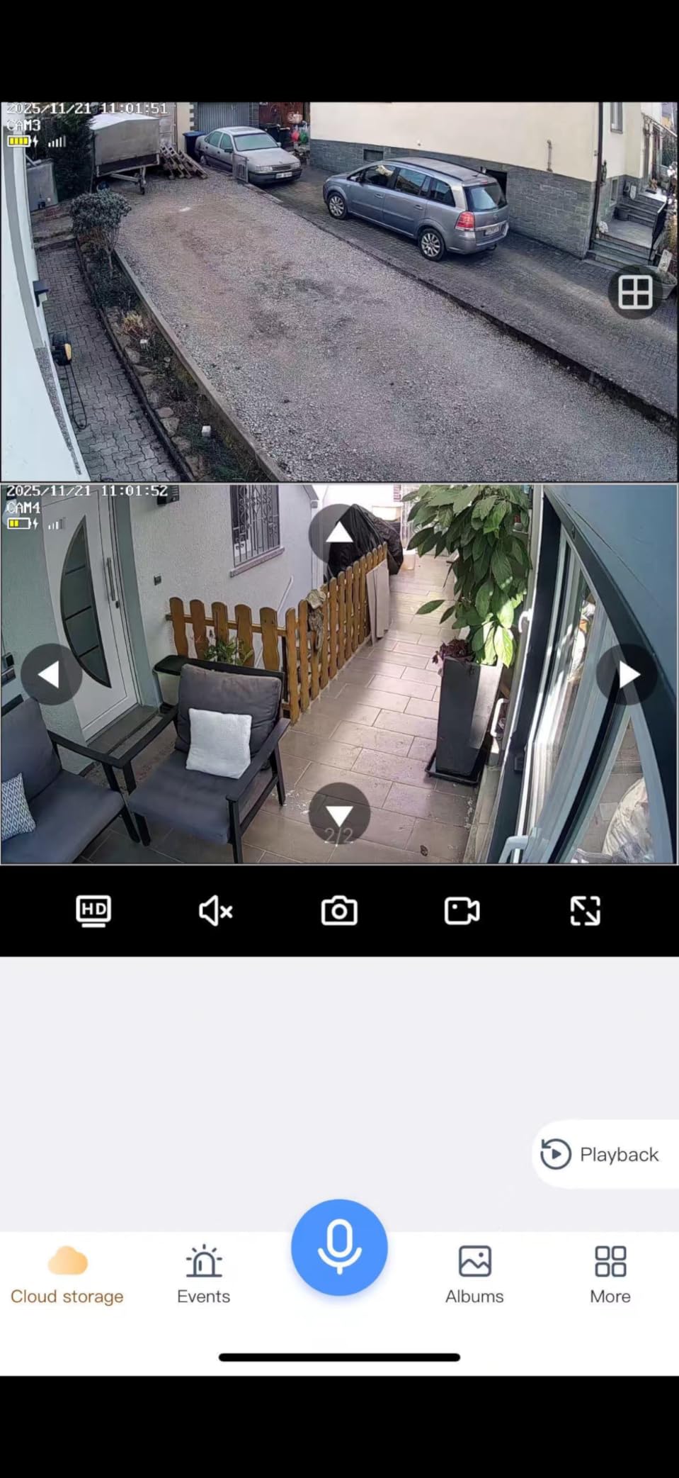 Security Cameras Wireless Outdoor 5G& 2.4G, No Subscription, 2 Cam-Kit,4MP Solar Powered Home Security Cameras System With 360°PTZ,128GB Local Storage,Color Night Vision WiFi Cameras for Home Security - Customer Photo 2