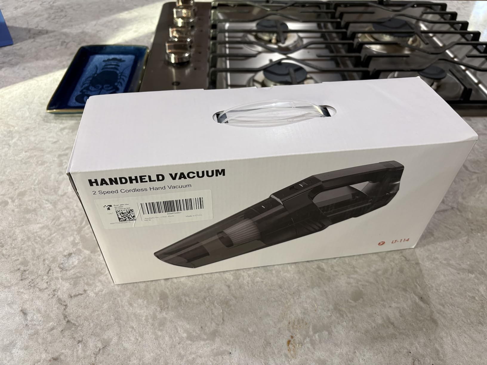 Handheld Vacuum Cordless Portable Car Vacuum with LED Light, High Power Suction, 3 in 1, Lightweight Rechargeable Hand Vacuum, Hand Held Vacuum Cleaner for Car Home Office, Pet Hair, Black Customer Review Handheld Vacuum Cordless Portable Car Vacuum with LED Light, High Power Suction, 3 in 1, Lightweight Rechargeable Hand Vacuum, Hand Held Vacuum Cleaner for Car Home Office, Pet Hair, Black - Customer Photo 2