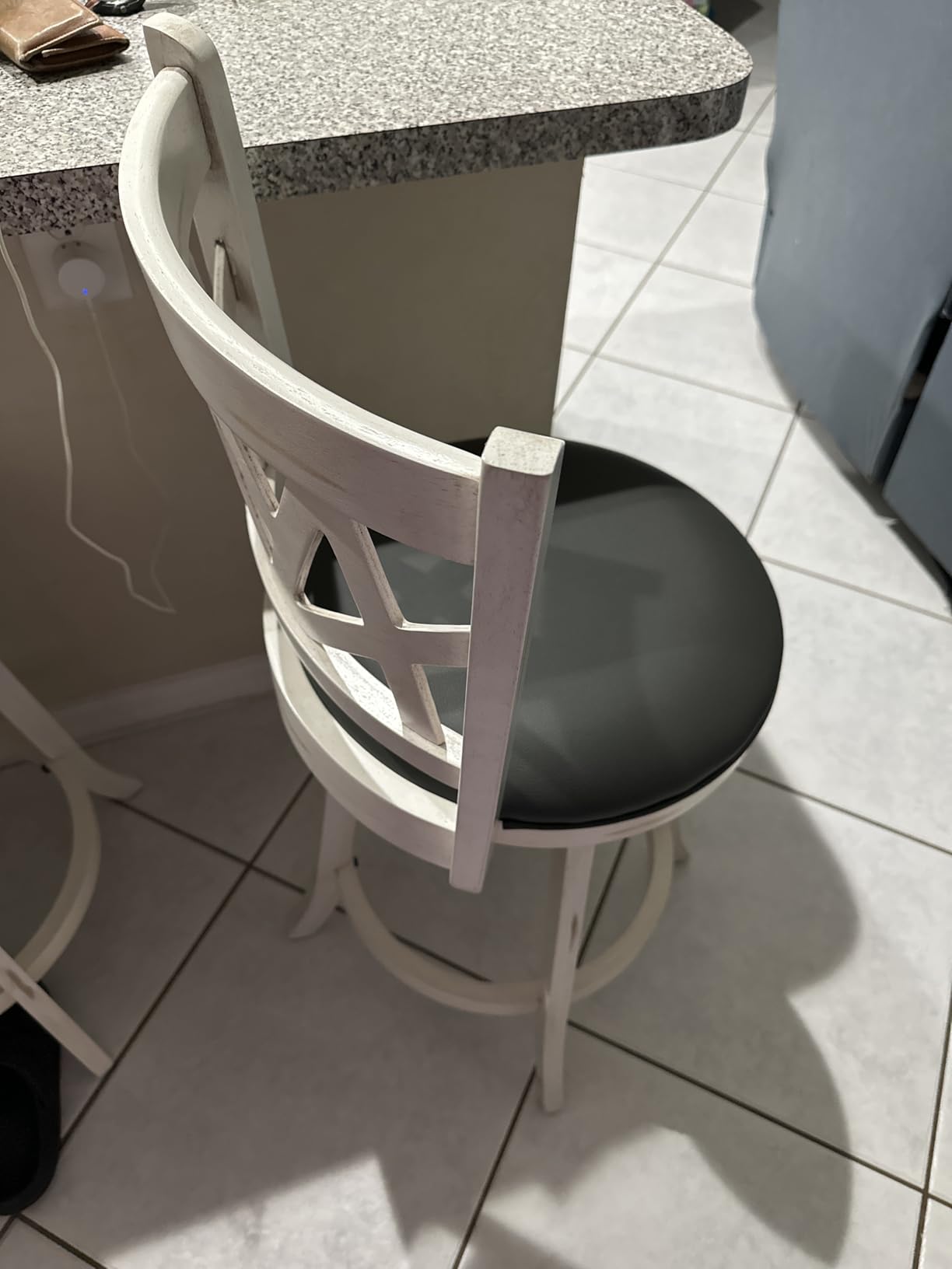 Swivel Barstools Set of 4, Farmhouse 30