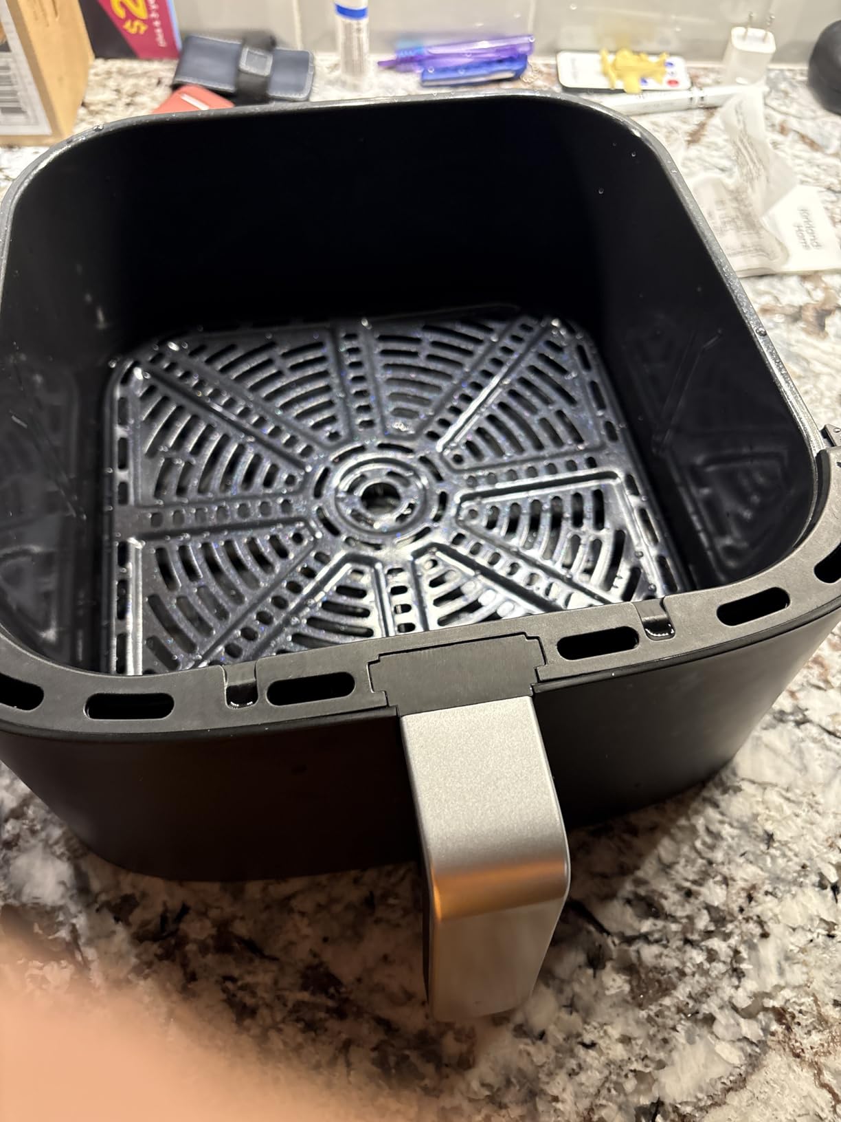 Nuwave Brio Plus 6-in-1 Air Fryer, 7-Qt Large Capacity, 50°F–400°F Precise Temp Control, Non-Toxic PFAS-Free Nonstick, Air Fry, Bake, Roast, Toast, Dehydrate, Reheat, 100 Presets, Dishwasher Safe Customer Review Nuwave Brio Plus 6-in-1 Air Fryer, 7-Qt Large Capacity, 50°F–400°F Precise Temp Control, Non-Toxic PFAS-Free Nonstick, Air Fry, Bake, Roast, Toast, Dehydrate, Reheat, 100 Presets, Dishwasher Safe - Customer Photo 2
