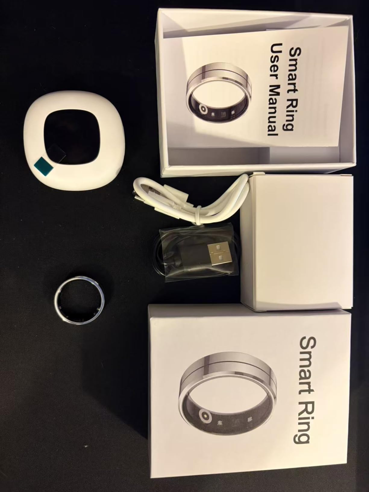 Smart Rings for Women Men - Fitness Health Tracker with Sleep Monitoring Heart Rate and Activity Tracking,Blood Oxygen Monitor IP68 Waterproof No Subscription Fee iOS Android Compatible(Silver10) - Customer Photo 2