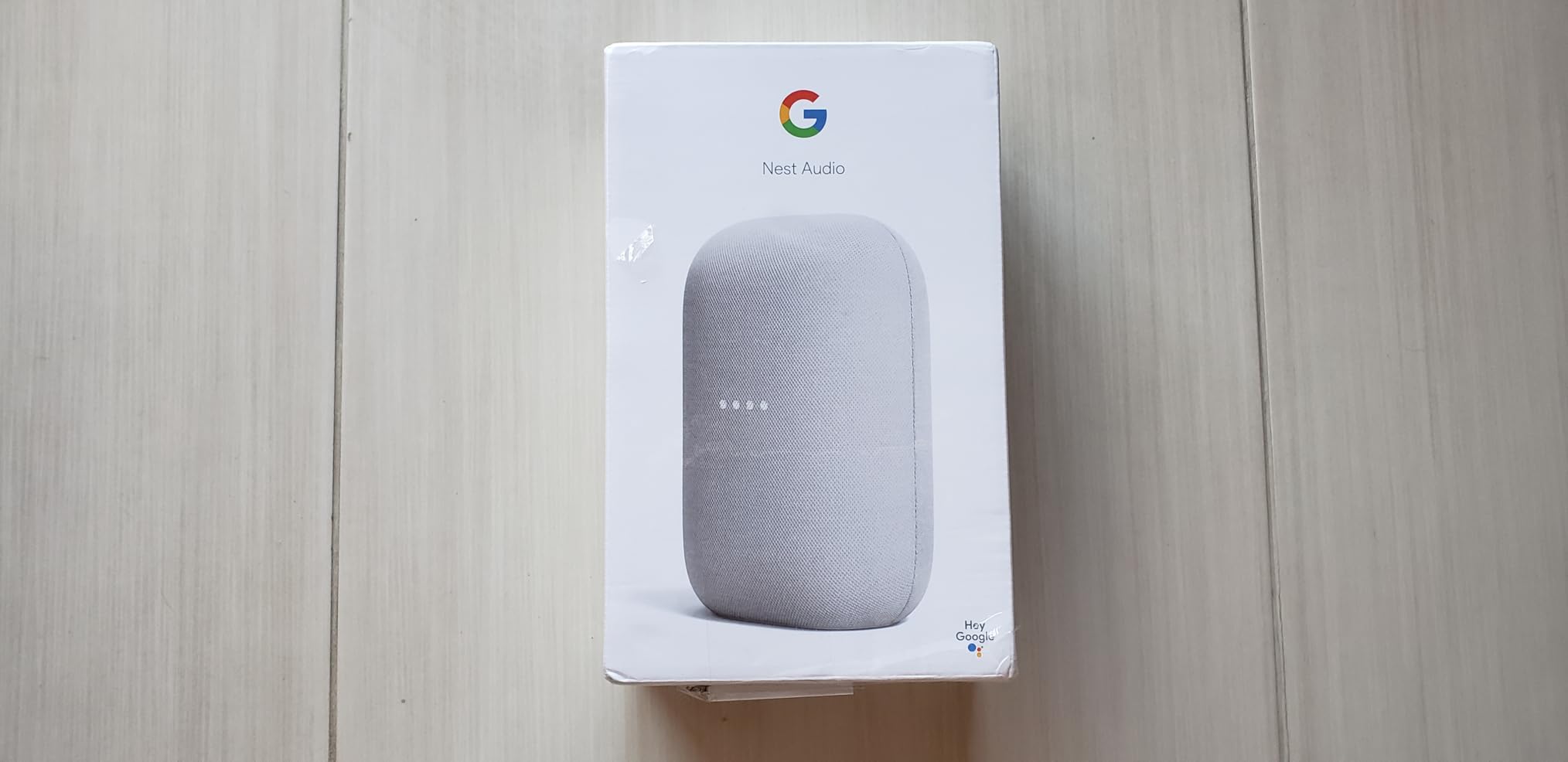 Google Nest Audio Bluetooth Speaker - Wireless Music Streaming, Powerful Sound, Assistant Built-in, Wi-Fi and Bluetooth Connectivity, Smart Home Control, Stereo Pairing - Chalk customer photo 1