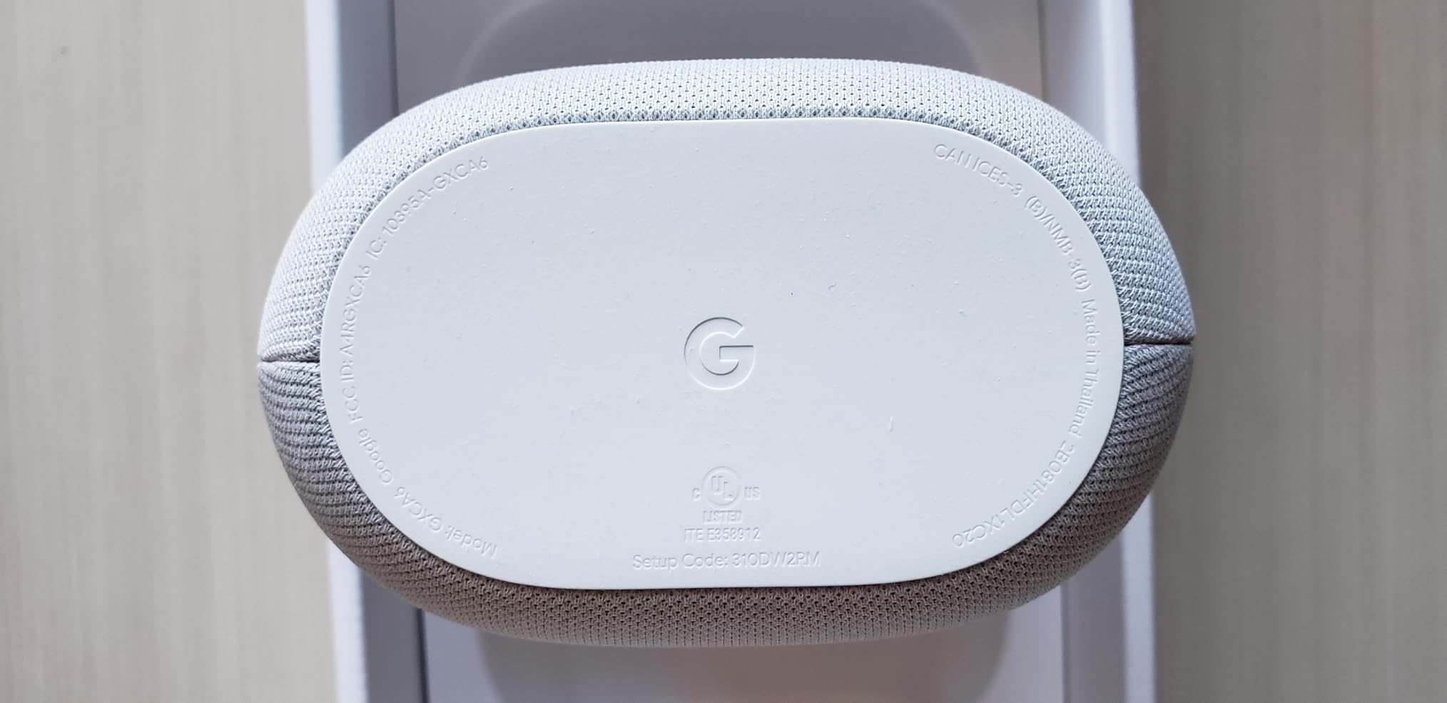Google Audio Bluetooth Speaker - Wireless Music Streaming, Powerful Sound, Assistant Built-in, Wi-Fi and Bluetooth Connectivity, Smart Home Control, Stereo Pairing - Chalk Customer Review Google Audio Bluetooth Speaker - Wireless Music Streaming, Powerful Sound, Assistant Built-in, Wi-Fi and Bluetooth Connectivity, Smart Home Control, Stereo Pairing - Chalk - Customer Photo 3
