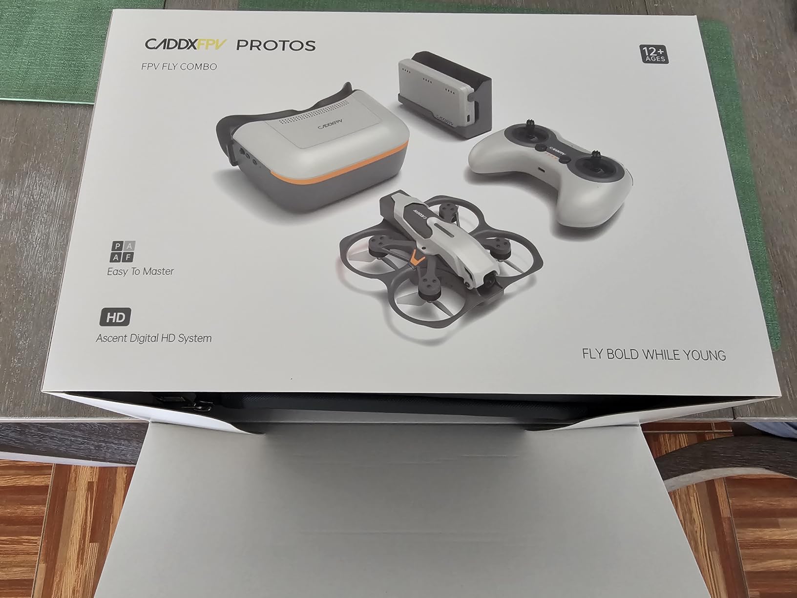 CADDXFPV Protos FPV Drone RTF Kit, Built-in Walksnail 6g VTX, 1080p/60fps HD Digital Video Transmission, 4.5 CADDXFPV Protos FPV Drone RTF Kit, Built-in Walksnail 6g VTX, 1080p/60fps HD Digital Video Transmission, 4.5