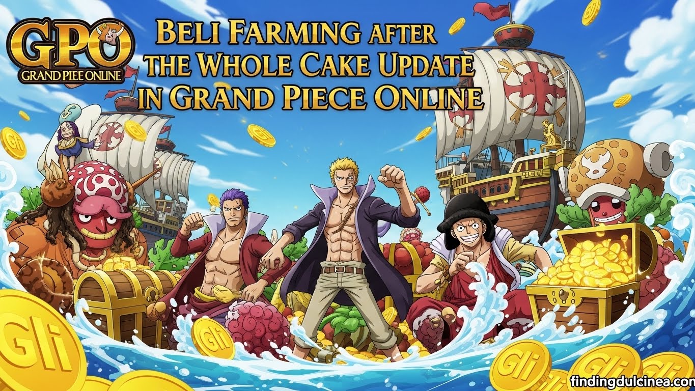 Beli Farming After Whole Cake Update in Grand Piece Online
