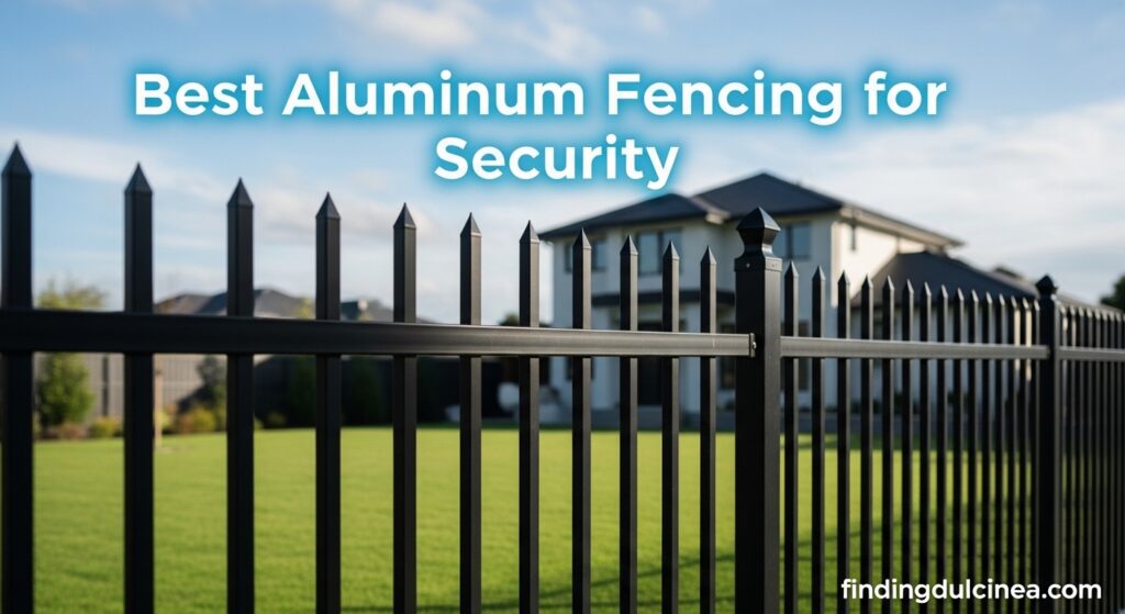 Current image: Best Aluminum Fencing for Security