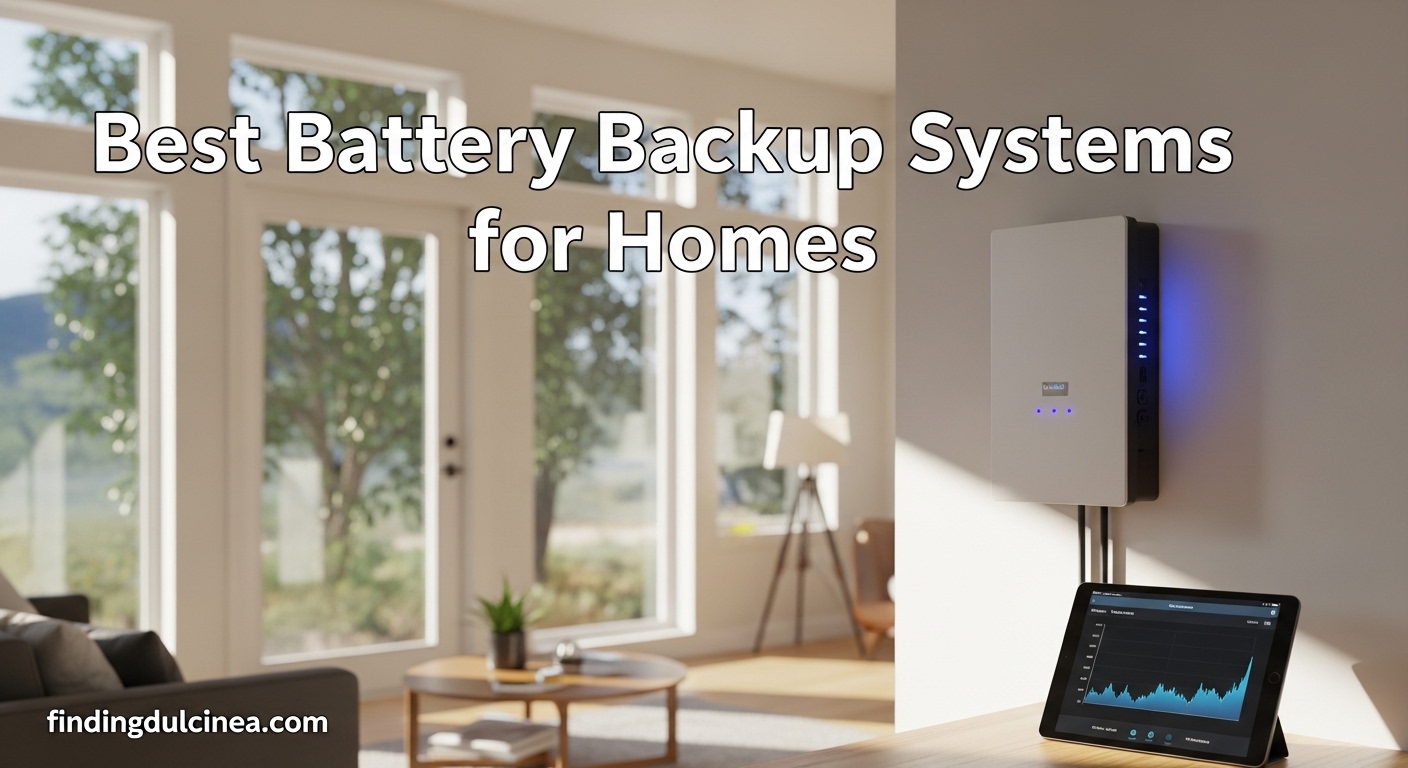 Best Battery Backup Systems for Homes