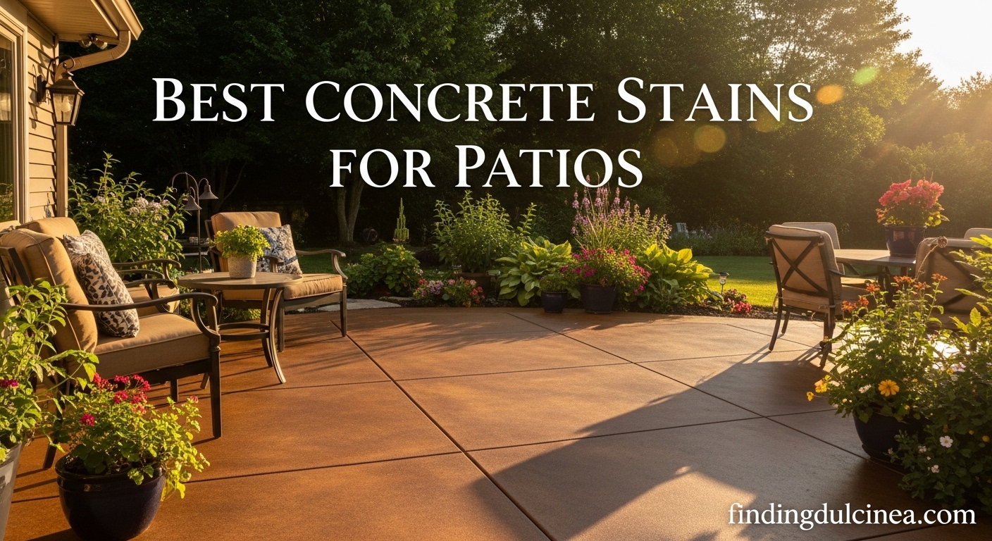 Best Concrete Stains for Patios