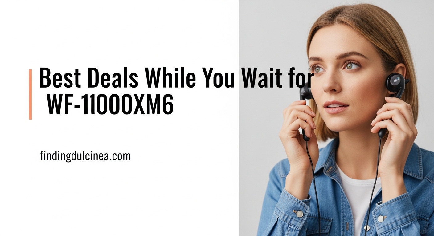 Best Deals While You Wait for WF-1000XM6