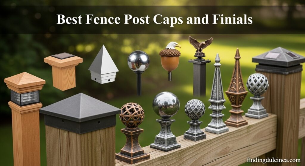 Current image: Best Fence Post Caps and Finials