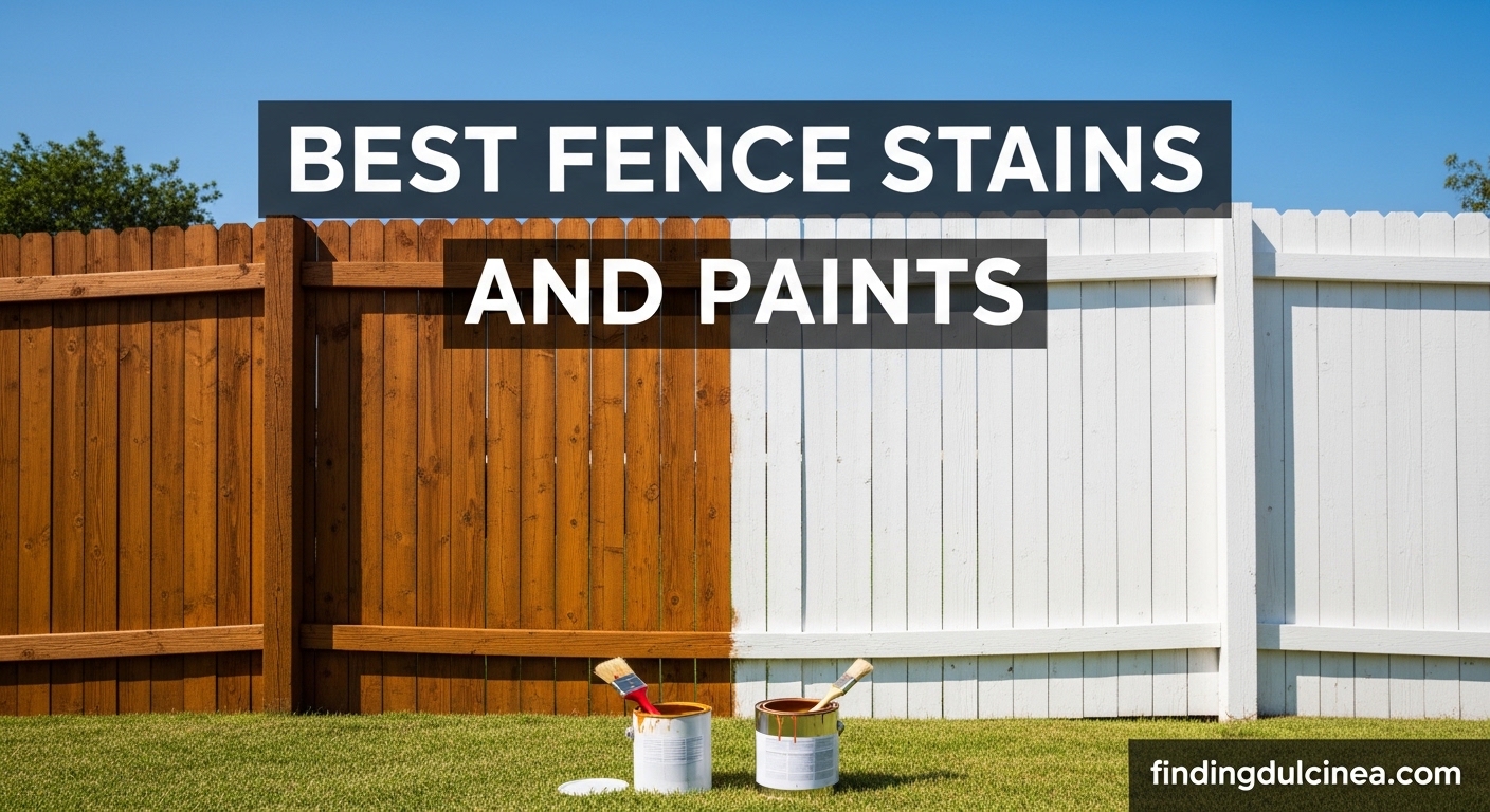 Best Fence Stains and Paints