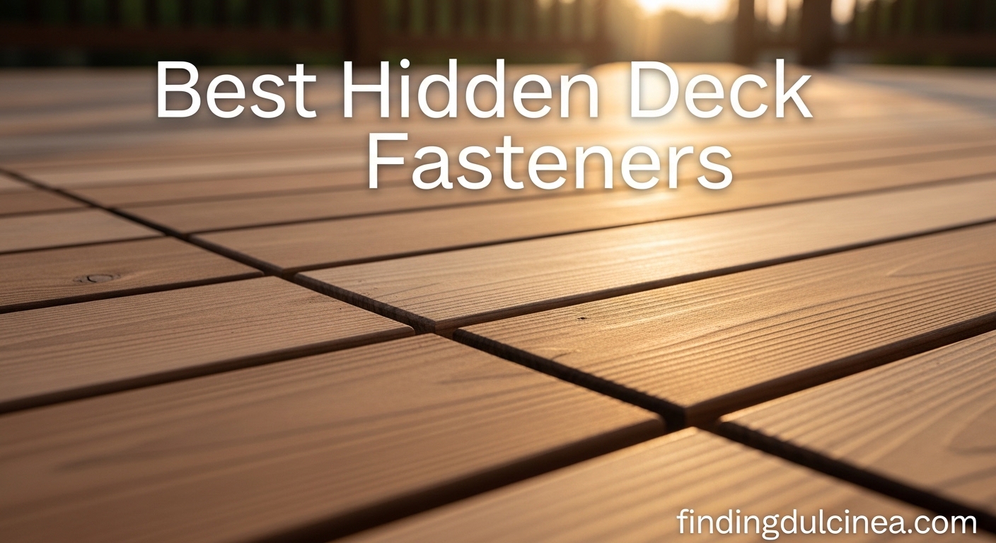 Best Hidden Deck Fasteners