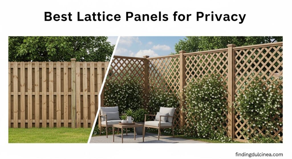Current image: Best Lattice Panels for Privacy