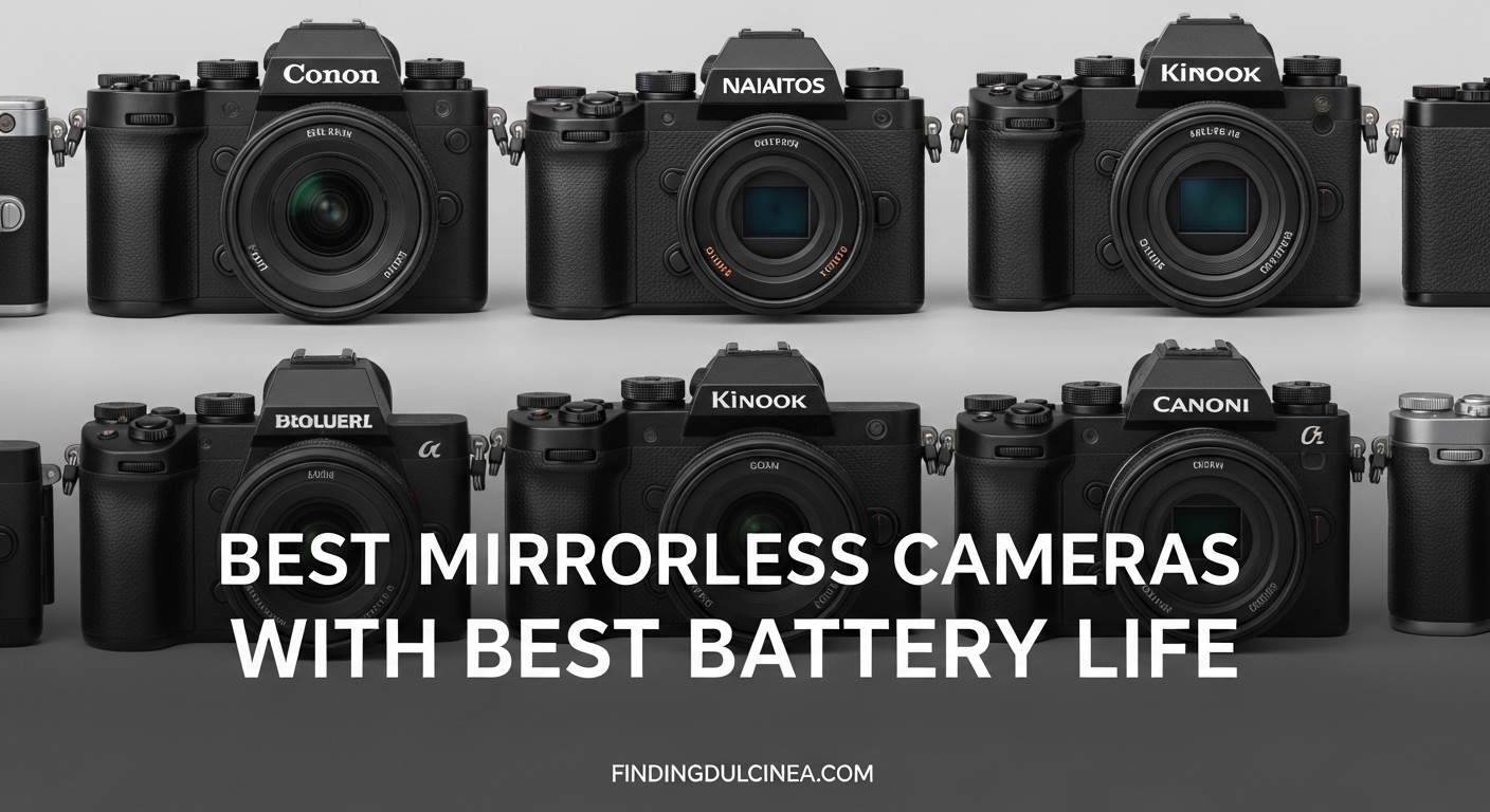 Best Mirrorless Cameras with Best Battery Life