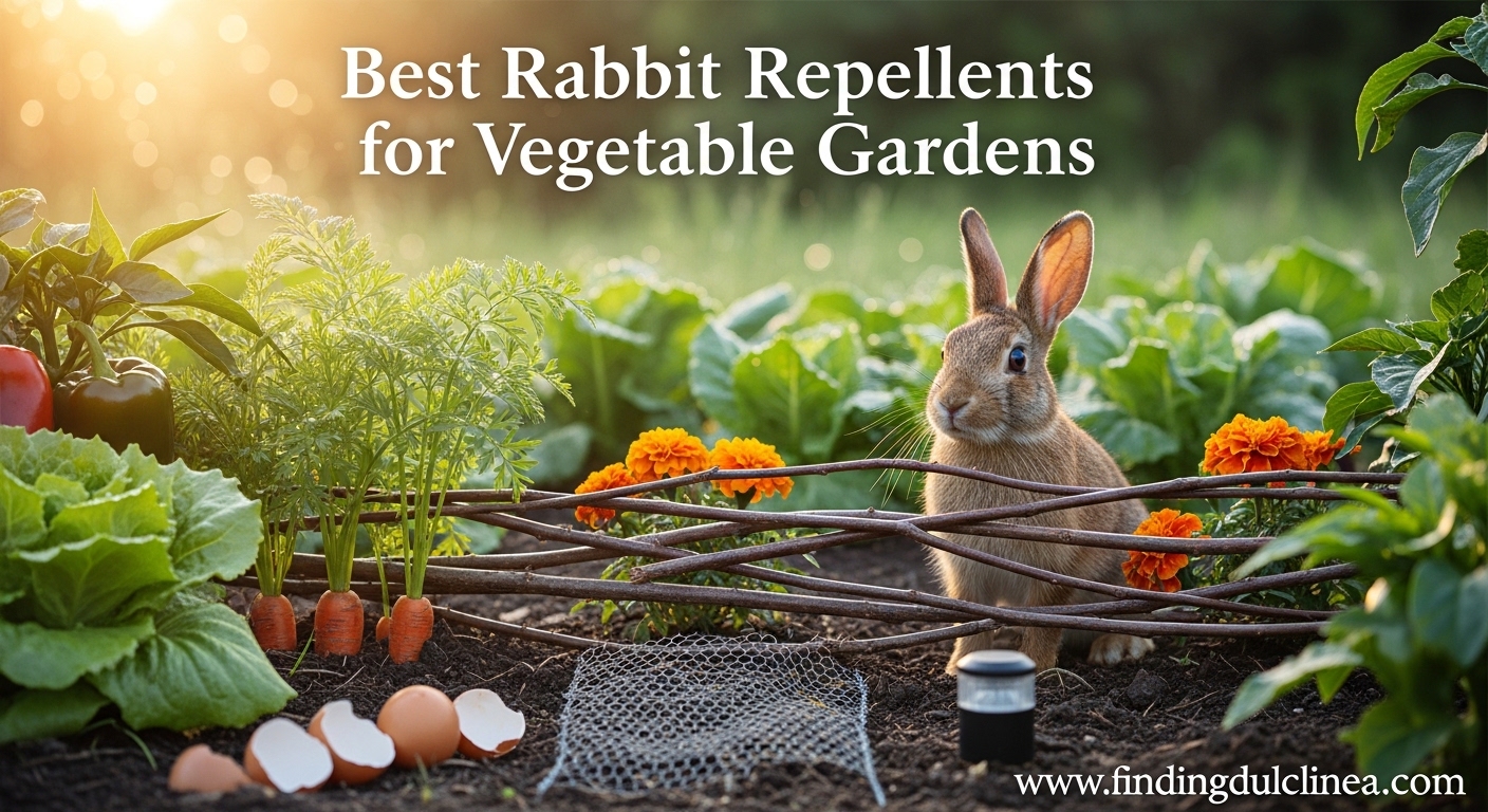 Best Rabbit Repellents for Vegetable Gardens