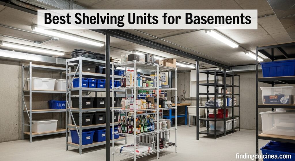 Current image: Best Shelving Units for Basements