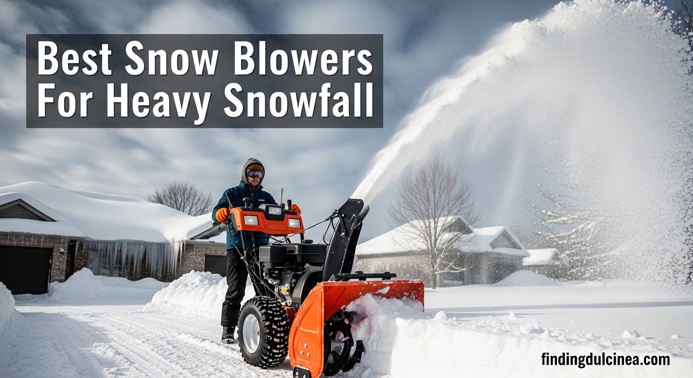 Best Snow Blowers For Heavy Snowfall