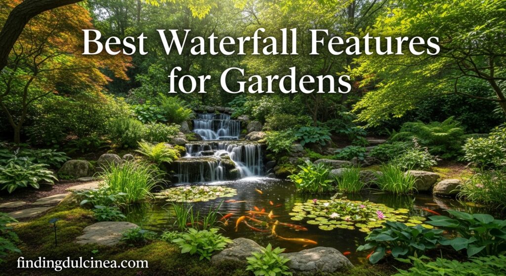 Current image: Best Waterfall Features for Gardens