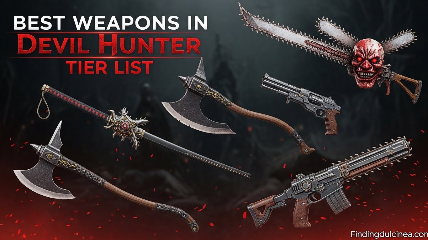 Best Weapons in Devil Hunter Tier List