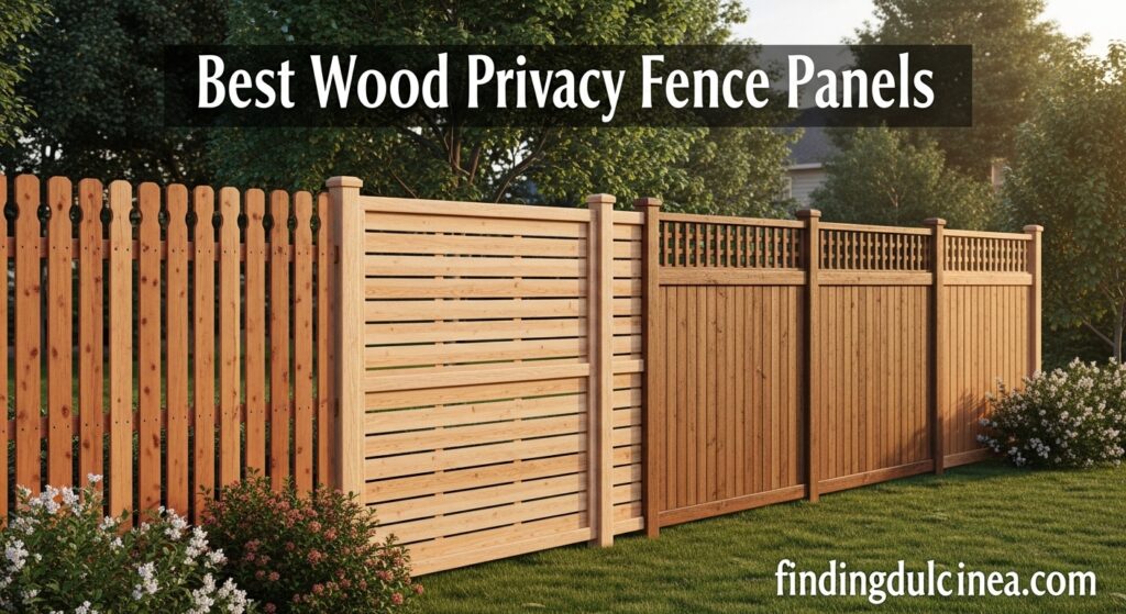 Current image: Best Wood Privacy Fence Panels