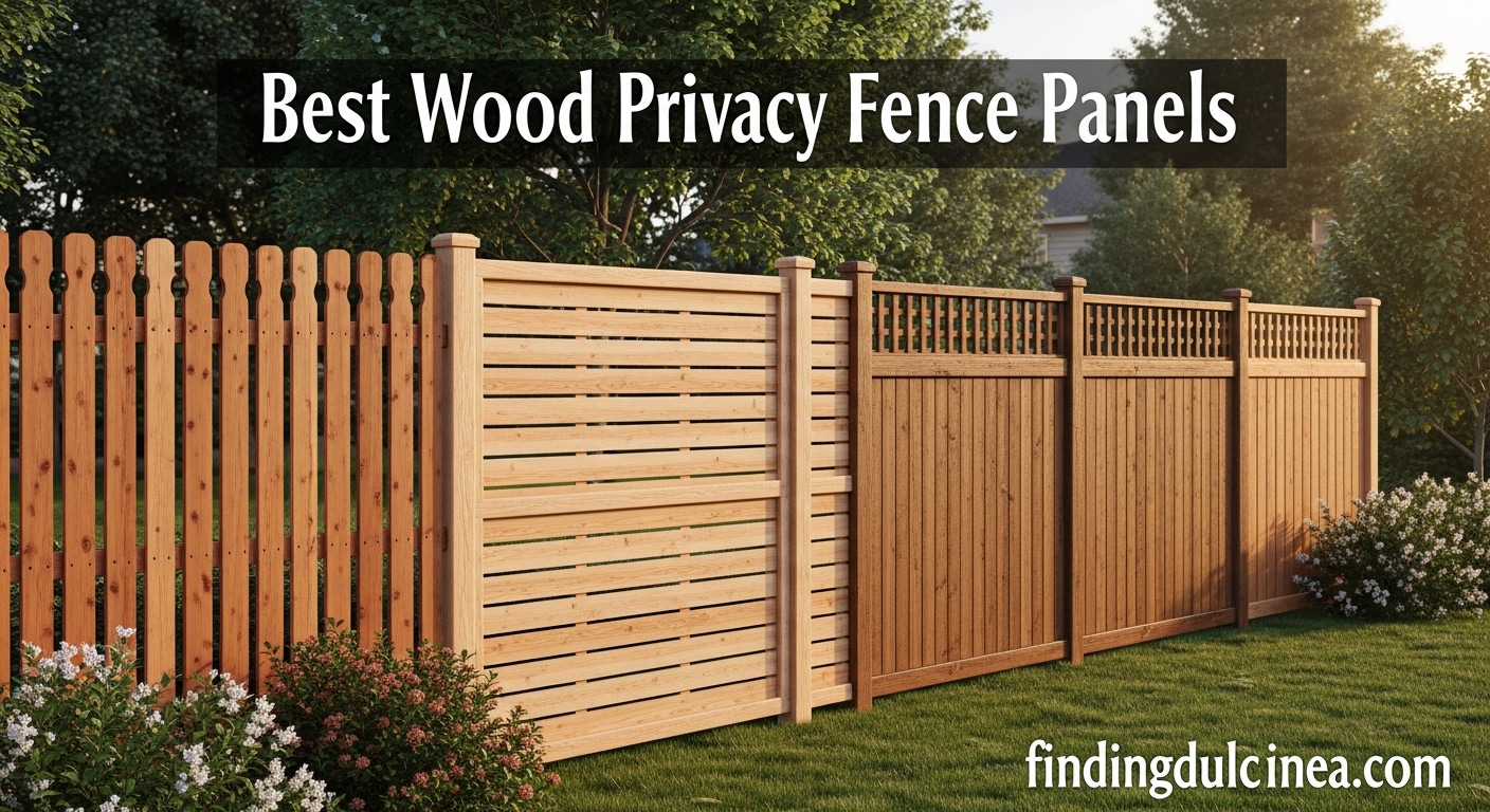 Best Wood Privacy Fence Panels
