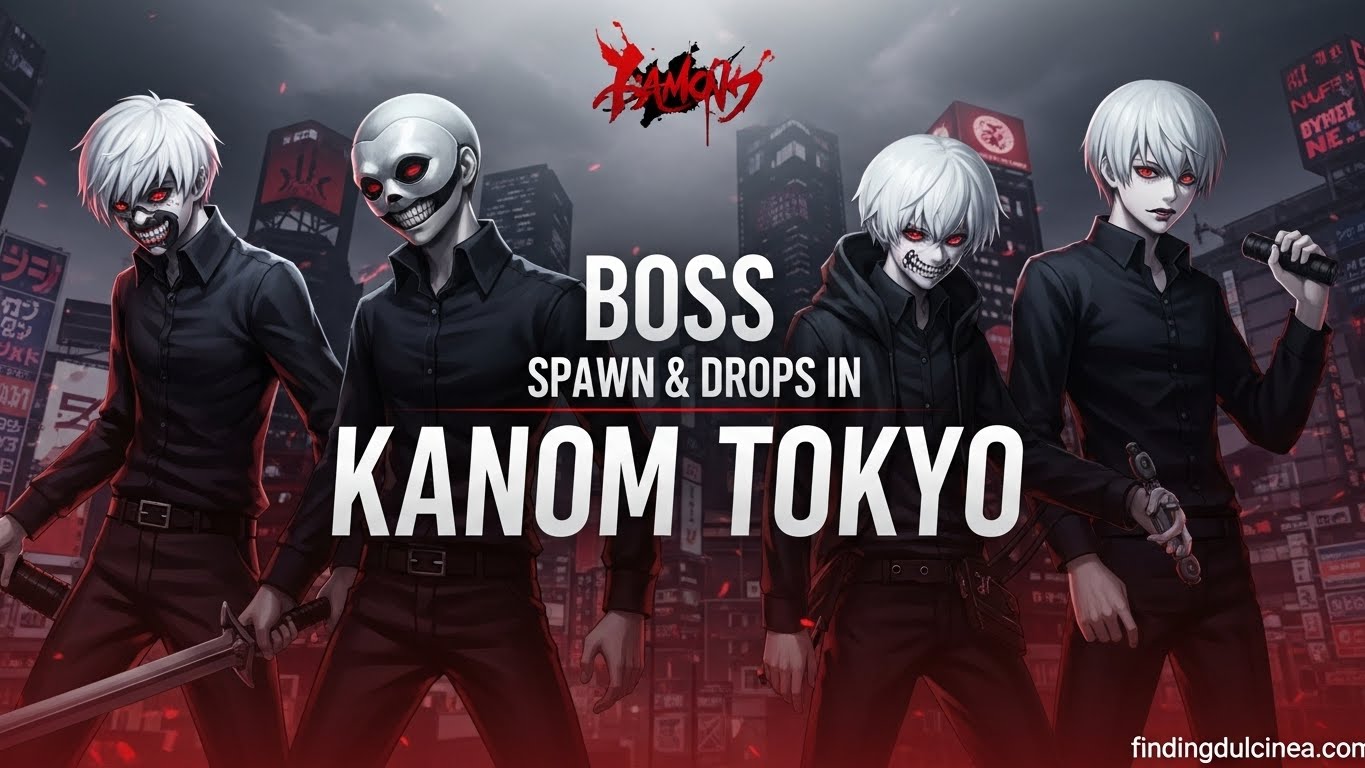 Boss Spawn & Drops in Kanom Tokyo