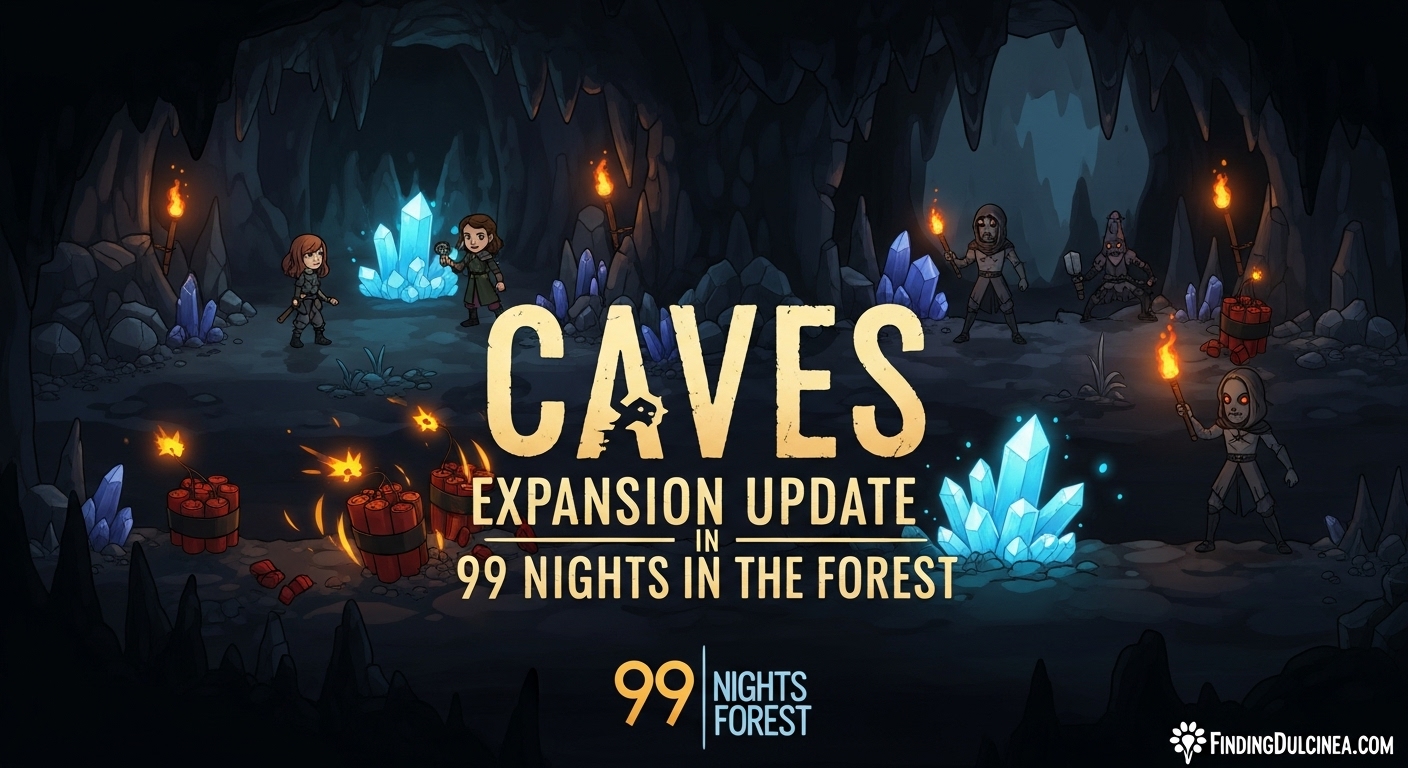 Caves Expansion Update in 99 Nights in the Forest