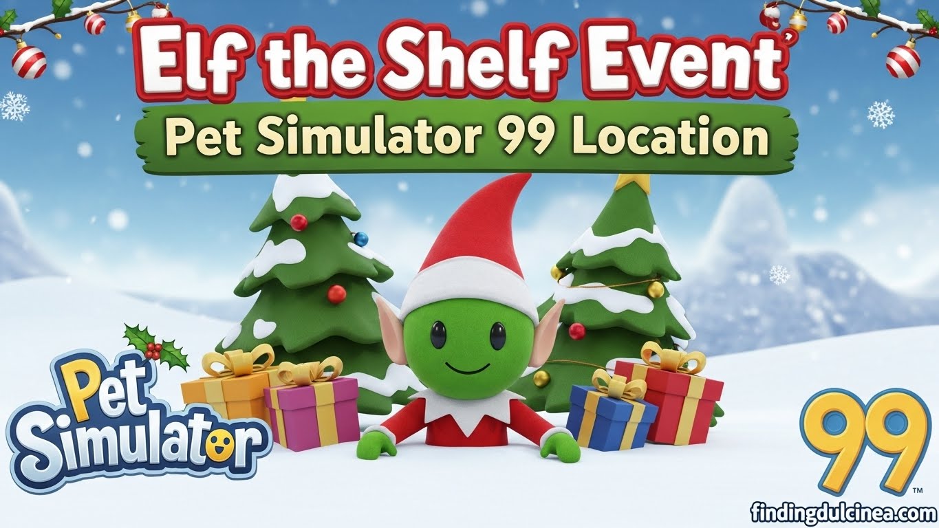 Elf the Shelf Event Pet Simulator 99 Location