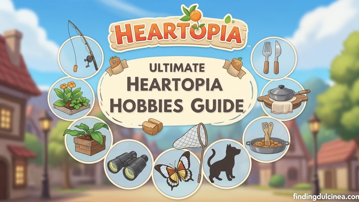 Heartopia Hobbies Complete Guide