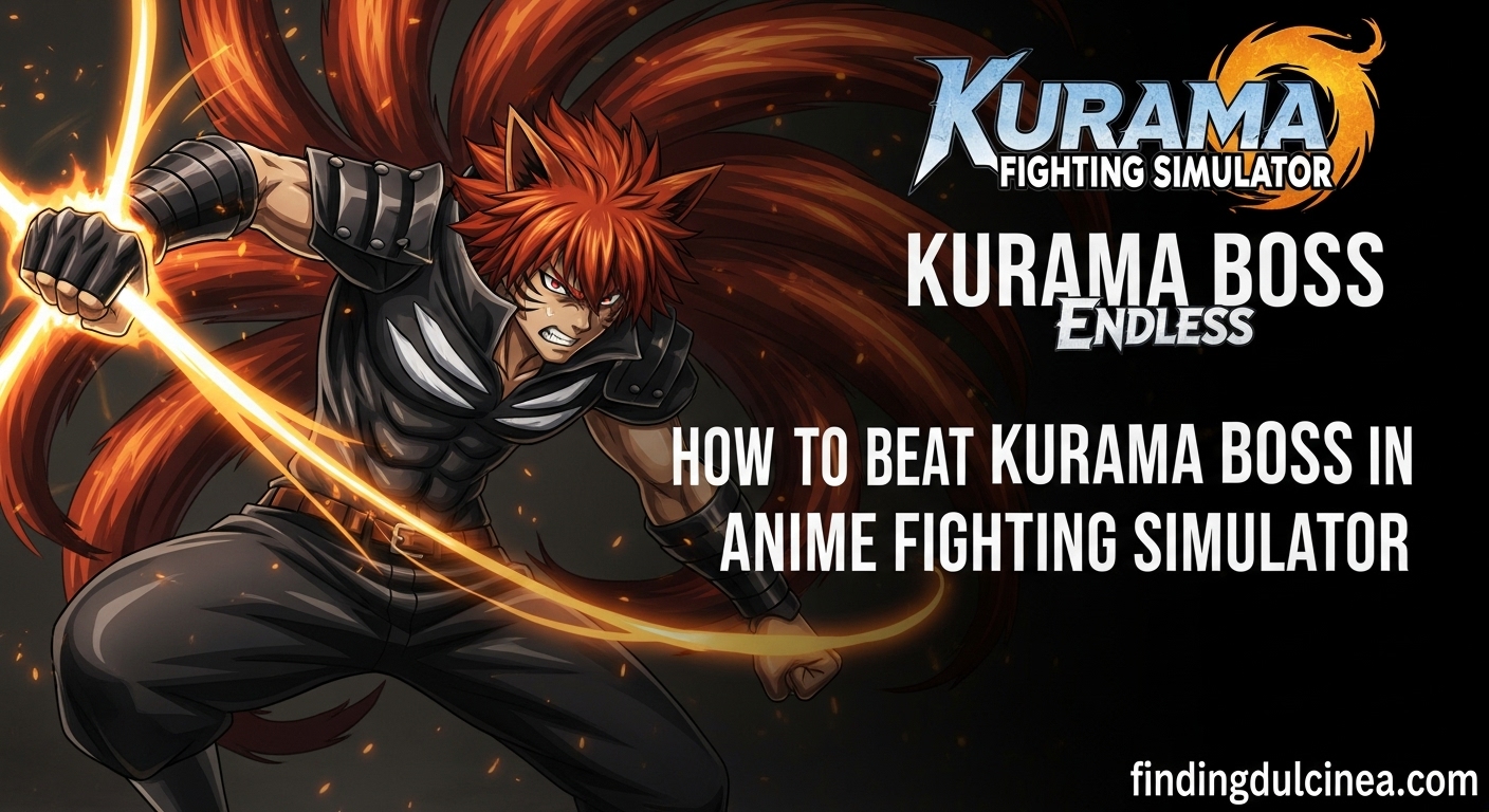 How to Beat Kurama Boss in Anime Fighting Simulator