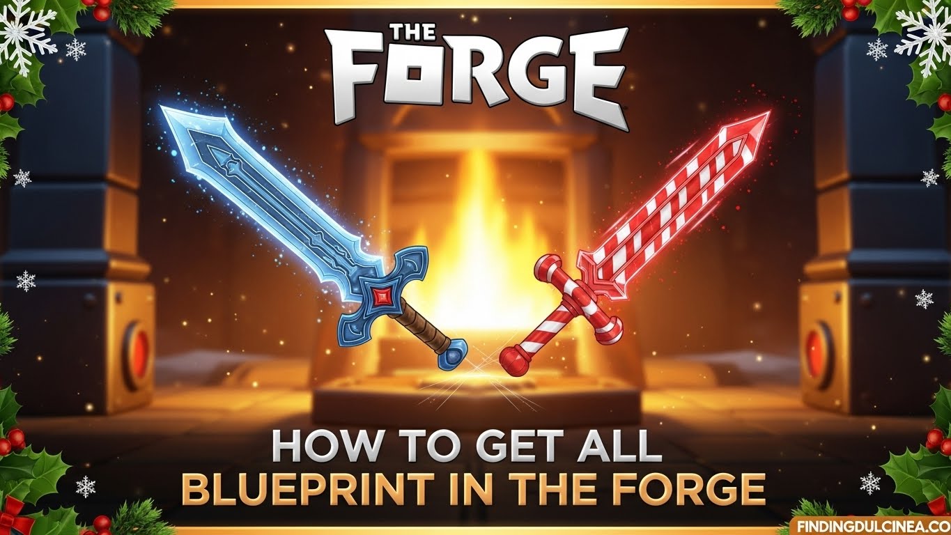 How to Get All Blueprints in The Forge