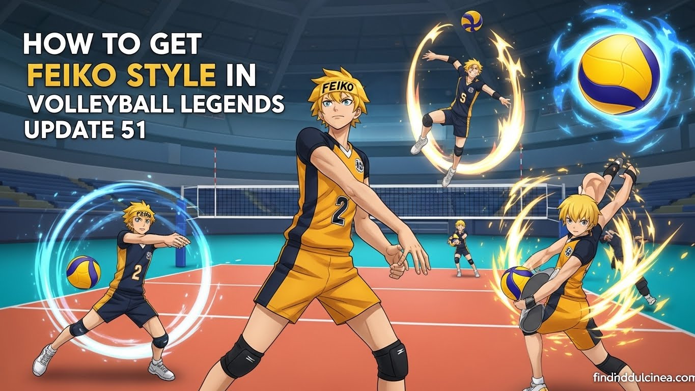 How to Get Feiko Style in Volleyball Legends Update 51