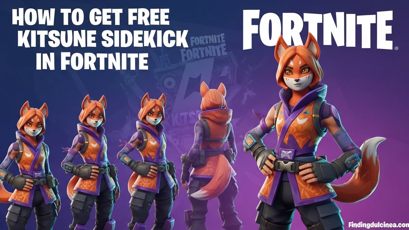 How to Get Free Kitsune Sidekick in Fortnite