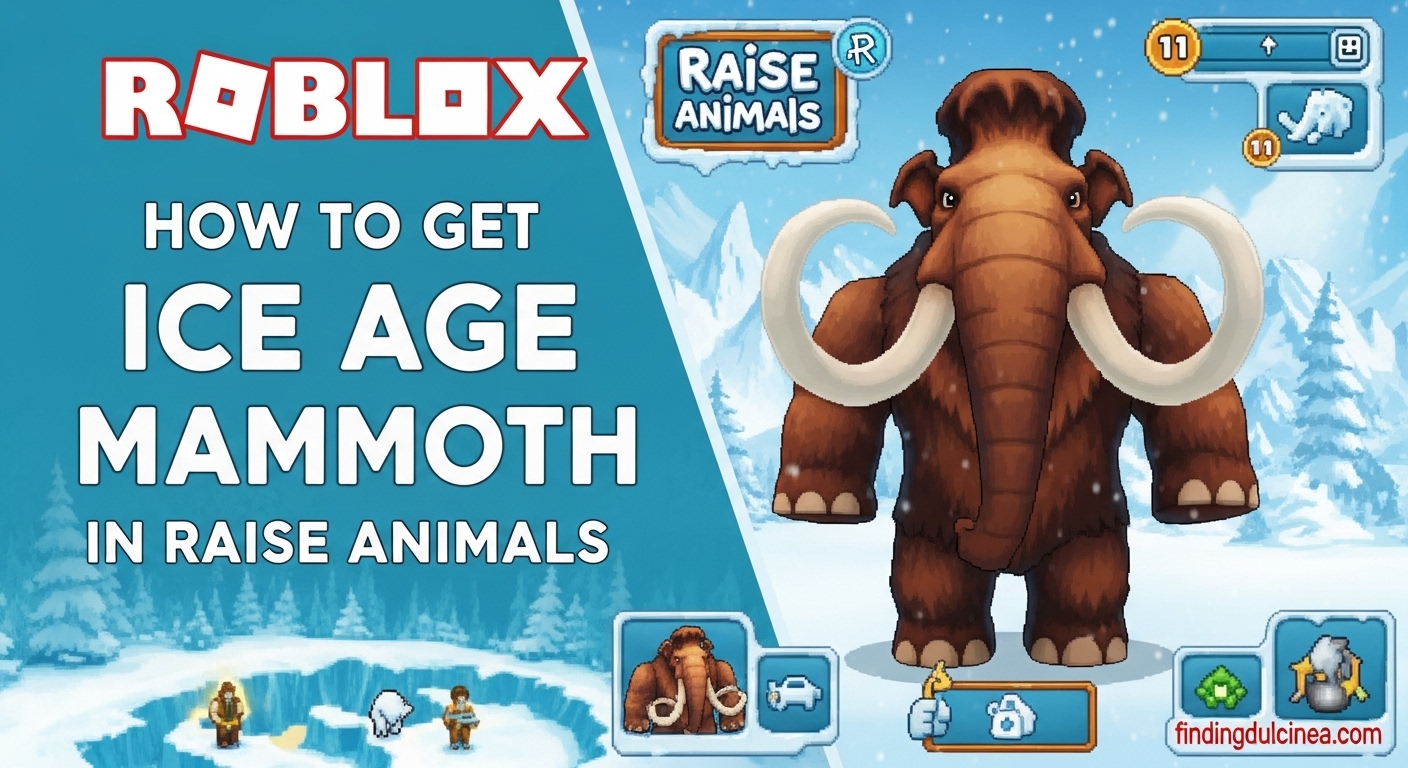 How to Get Ice Age Mammoth in Raise Animals