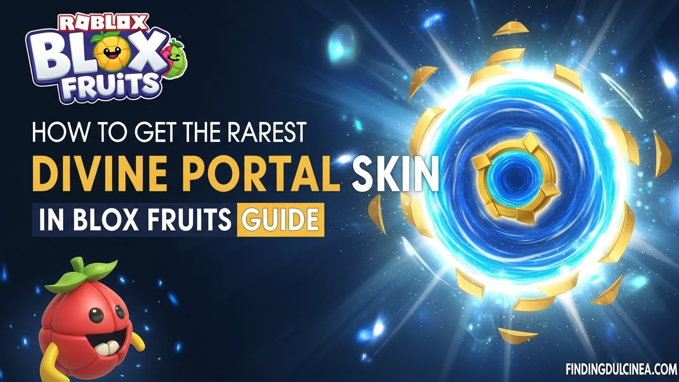 How to Get Rarest Divine Portal Skin in Blox Fruits