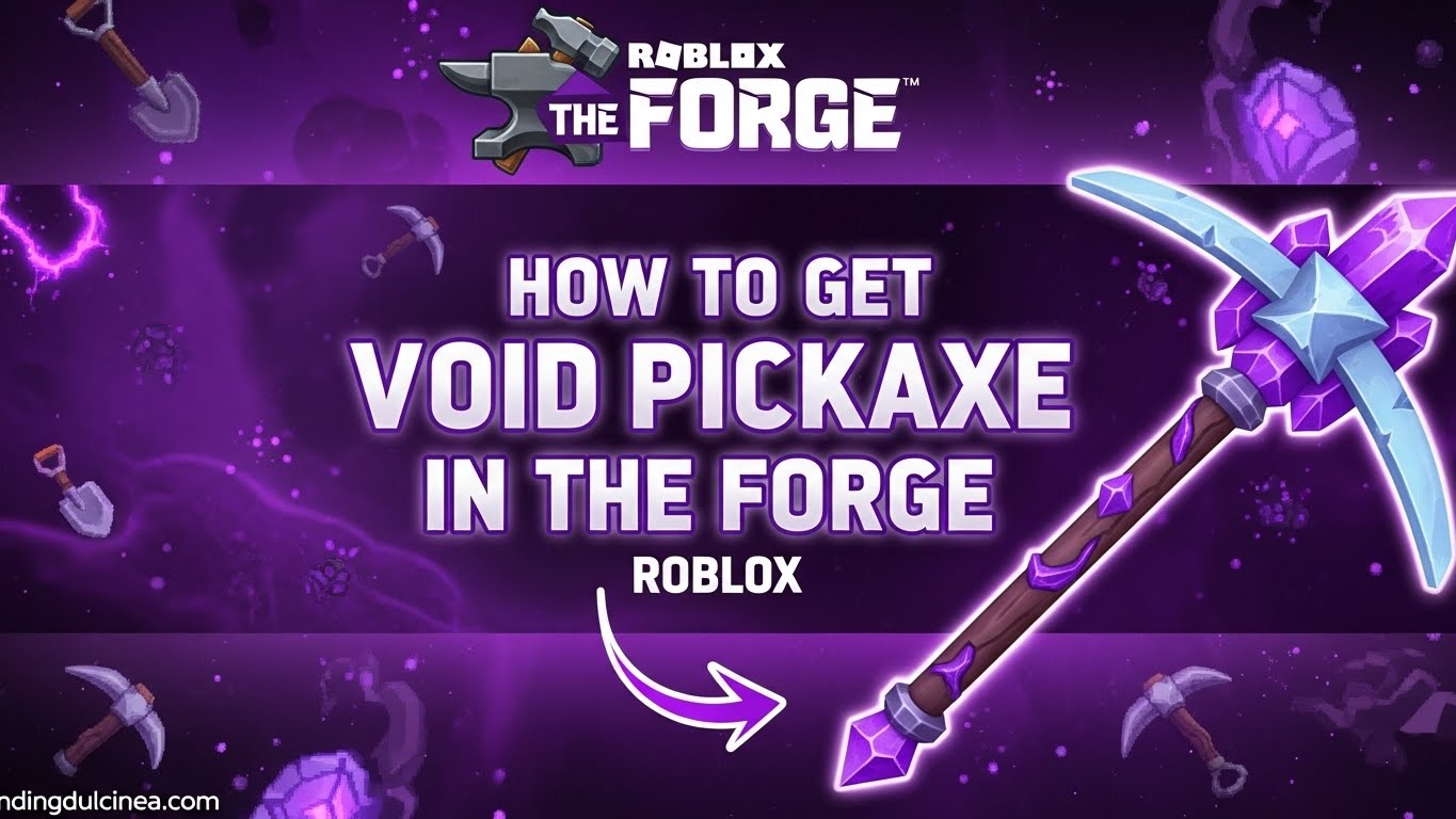 How to Get Void Pickaxe In The Forge