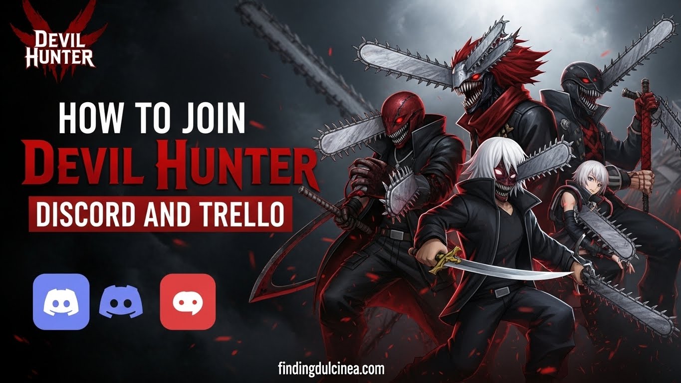 How to Join Devil Hunter Discord & Trello