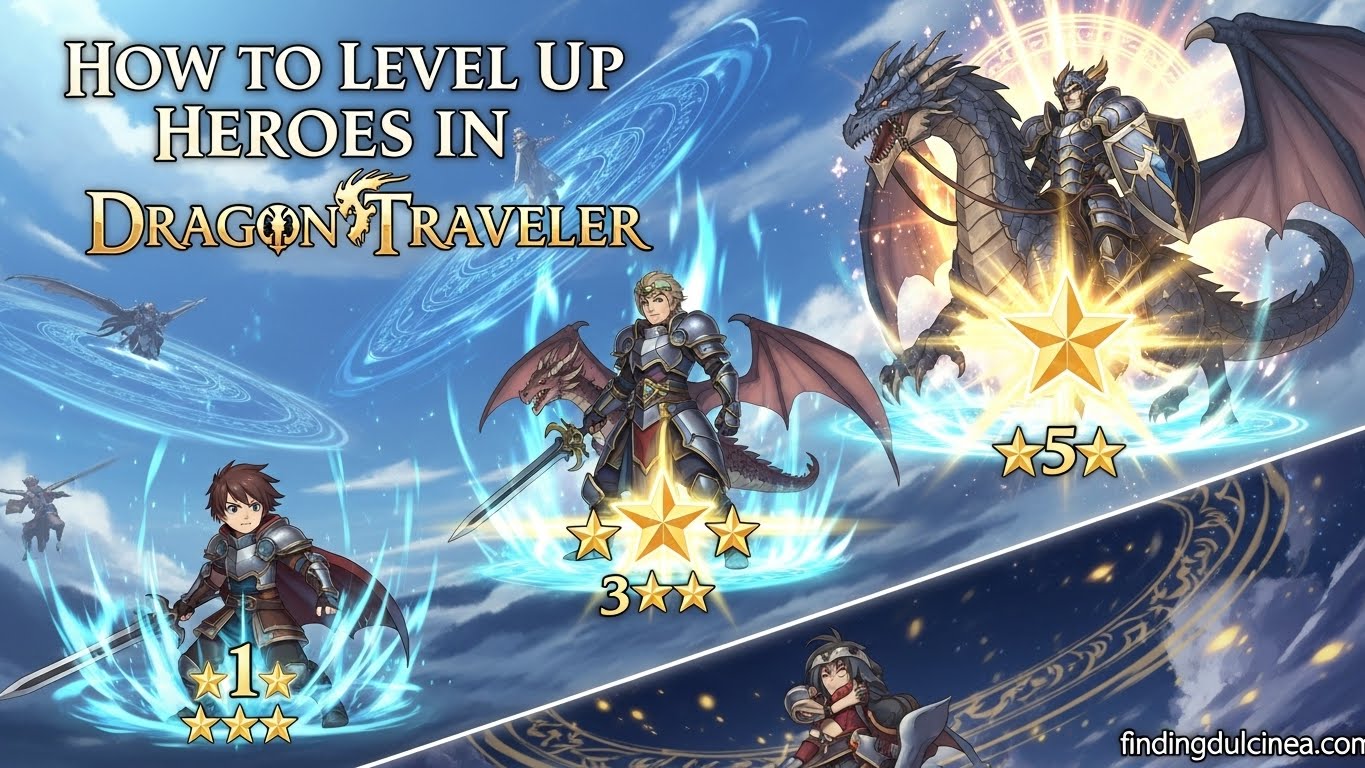 How to Level Up Heroes in Dragon Traveler