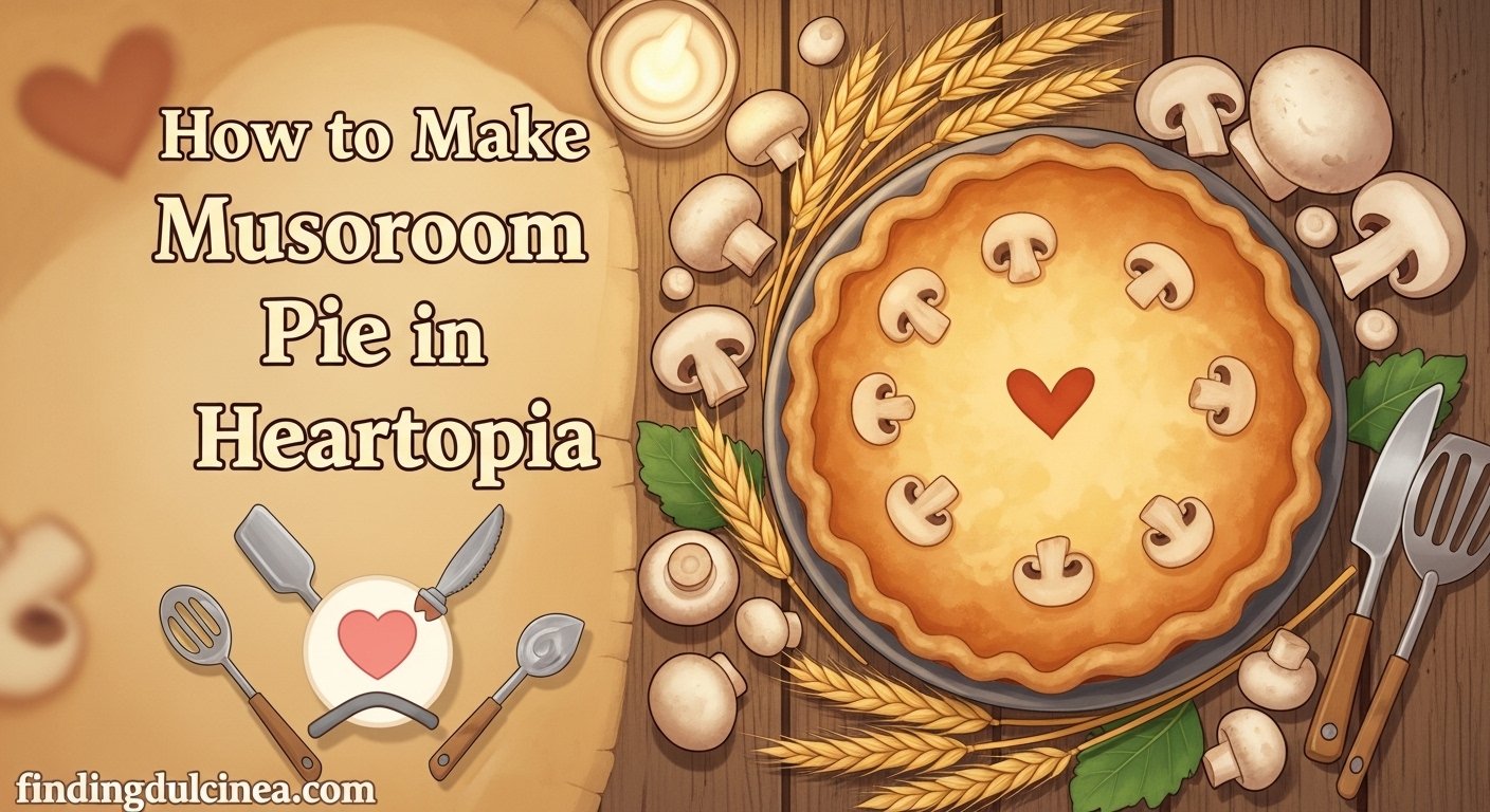 How to Make Mushroom Pie in Heartopia