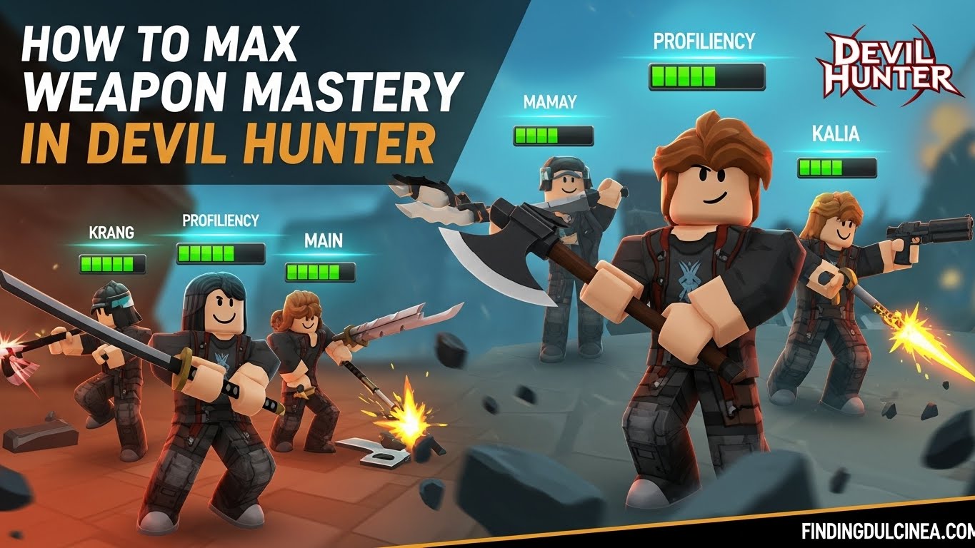 How to Max Weapon Mastery in Devil Hunter