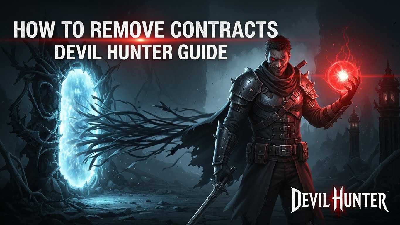 How to Remove Contracts Devil Hunter
