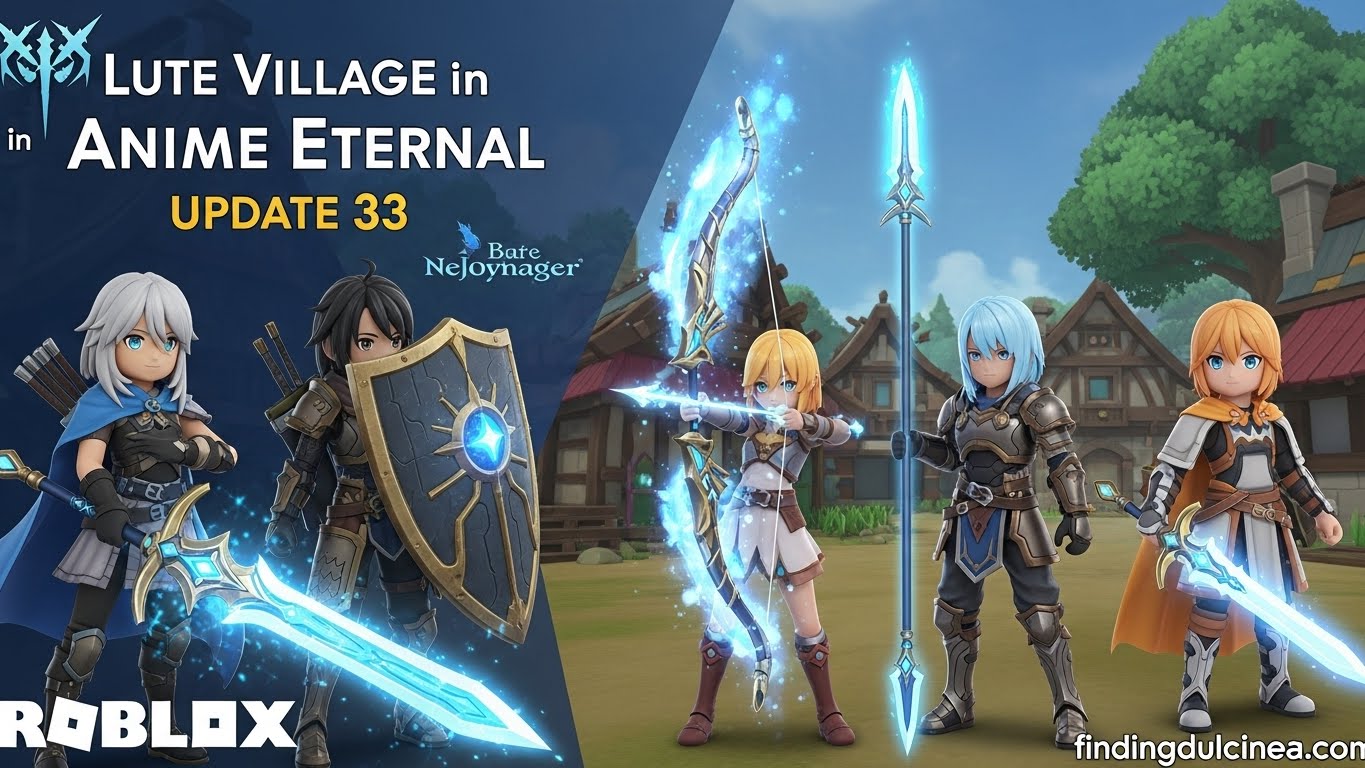 Lute Village in Anime Eternal Update 33