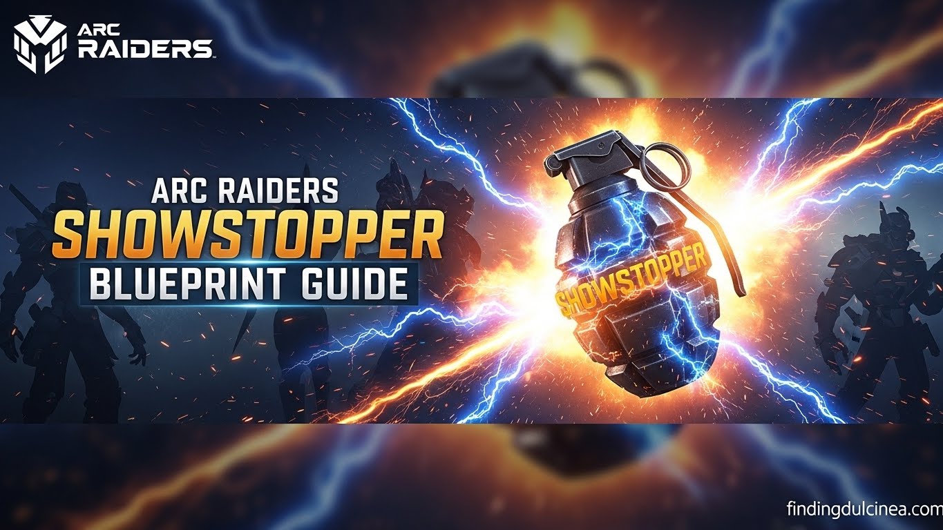 Showstopper Blueprint Location in Arc Raiders