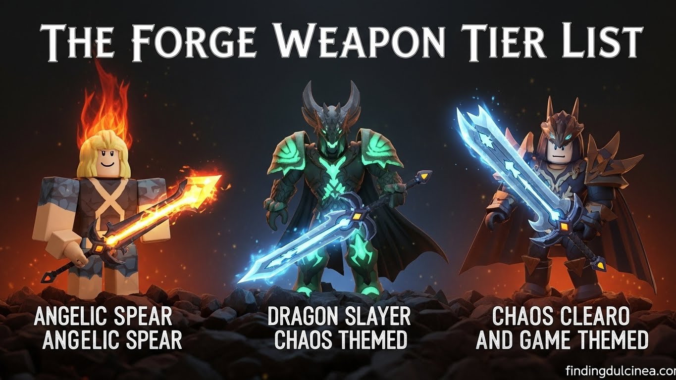The Forge Weapon Tier List Guide