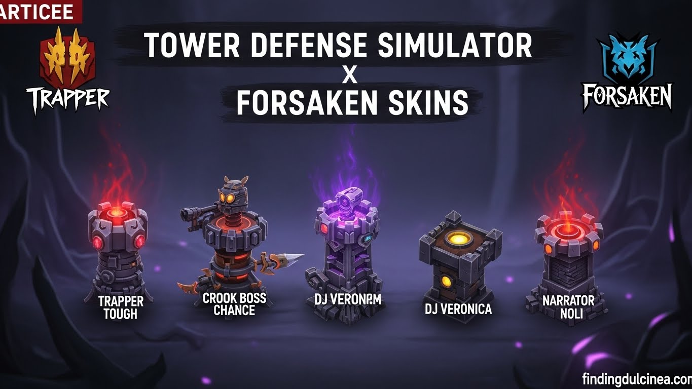 Tower Defense Simulator x Forsaken Skins