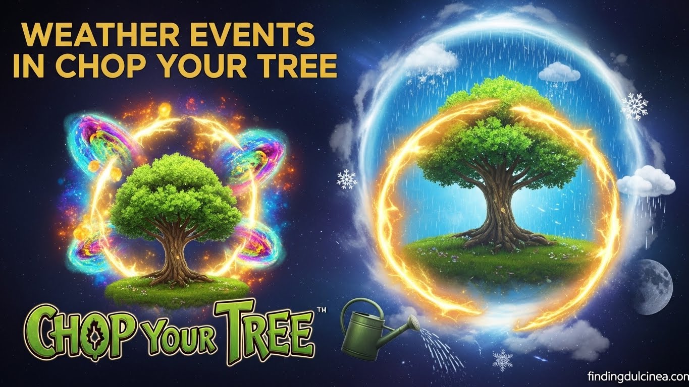 Weather Events in Chop Your Tree