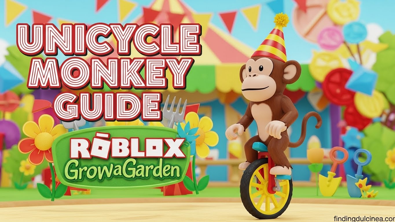 What Does the Unicycle Monkey Pet Do in Grow a Garden