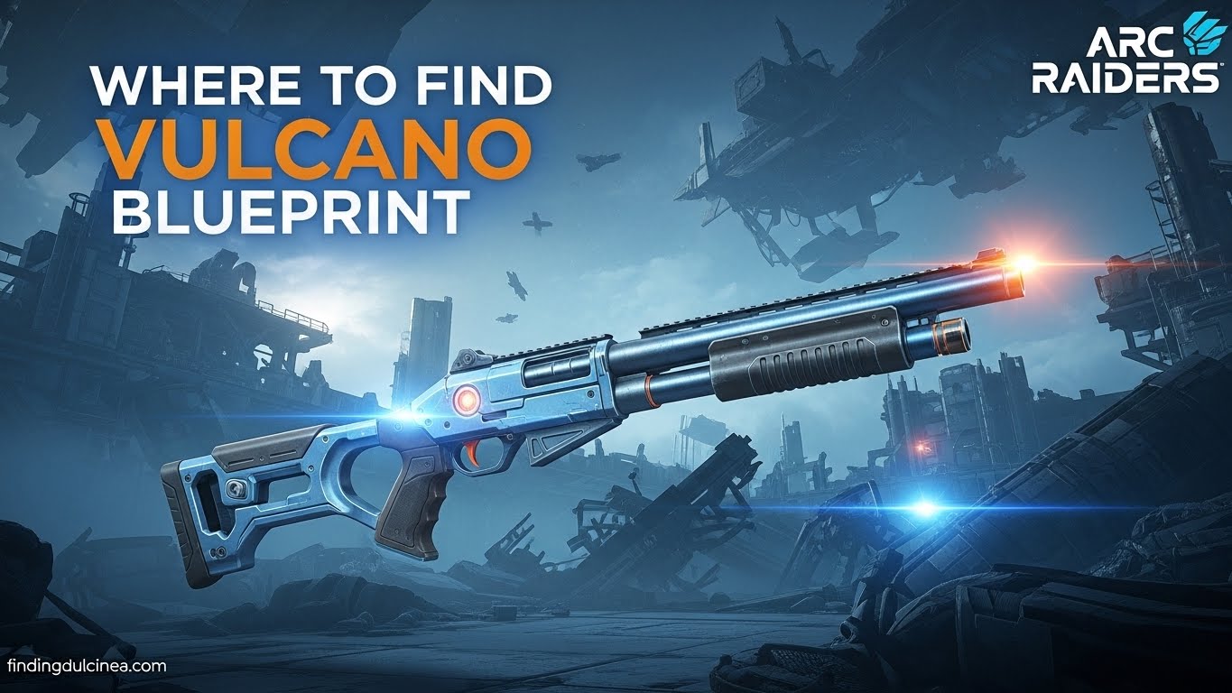 Where to Find Vulcano Blueprint in Arc Raiders