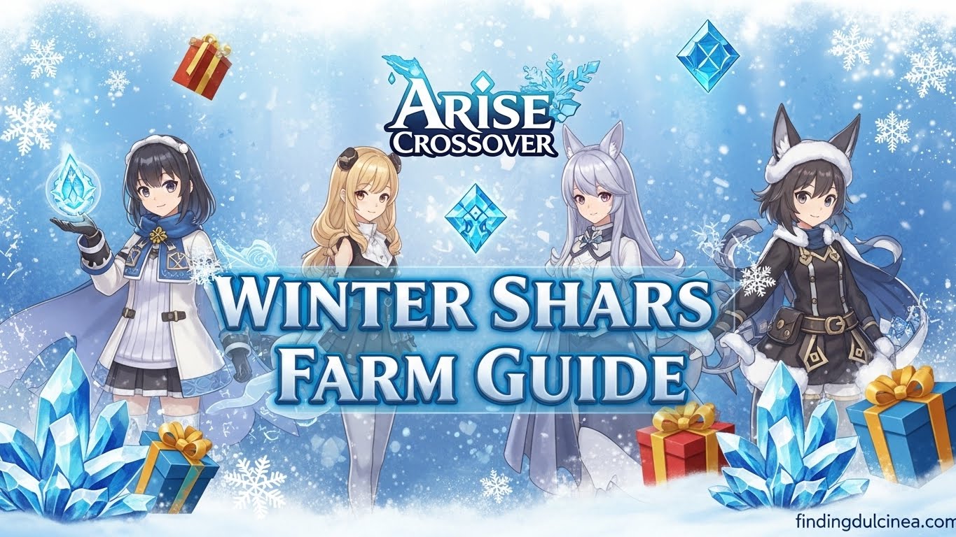 Winter Shards farming methods in Arise Crossover