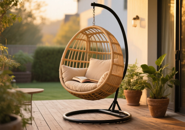 Best Hanging Egg Chairs for Patios [cy]: 10 Models Tested - findingdulcinea